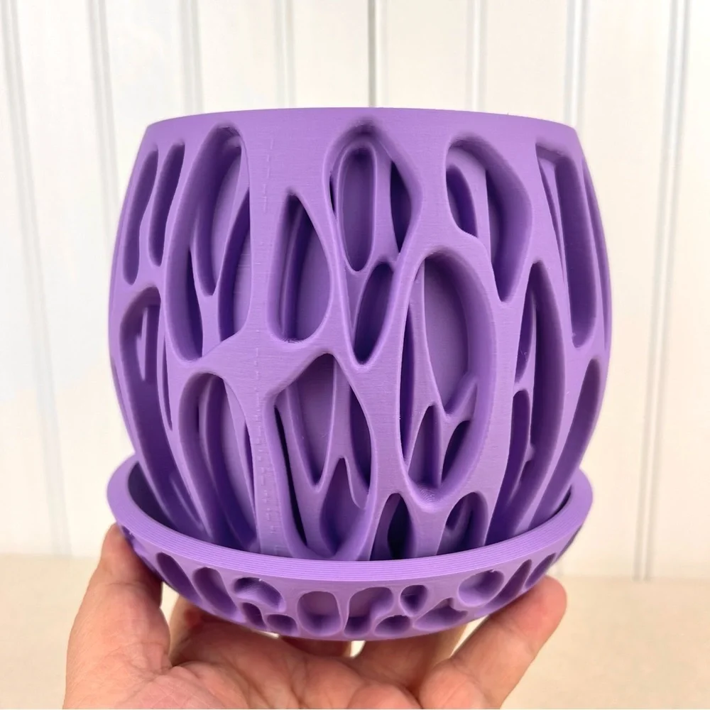 Indoor Flower Pot, The Slime Planter Pot, Houseplants, Ecofriendly